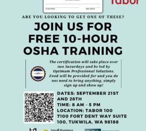 thumbnail of OSHA 10 Class Flyer